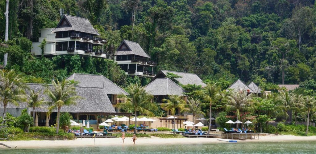 Gaya Island Resort Location